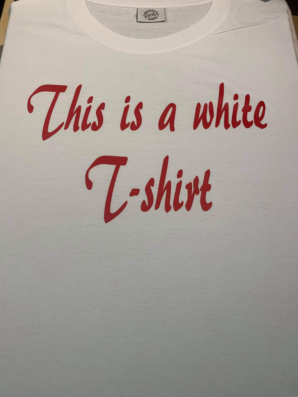 This is a white t-shirt