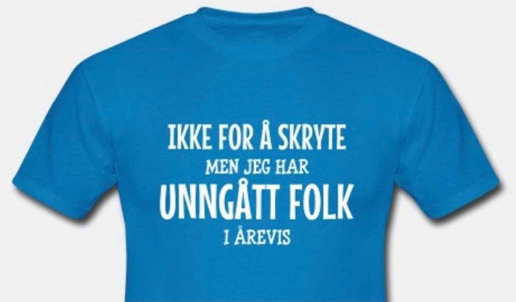 IKKE FOR Å SKRYTE men jeg har UNGÅTT FOLK i åresvis