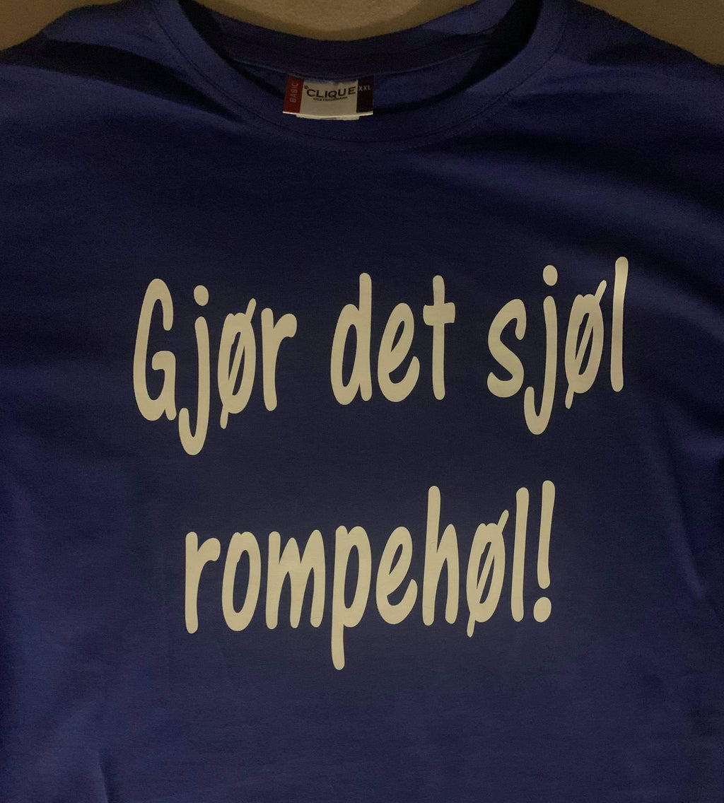 Gjør det sjøl rompehøl!