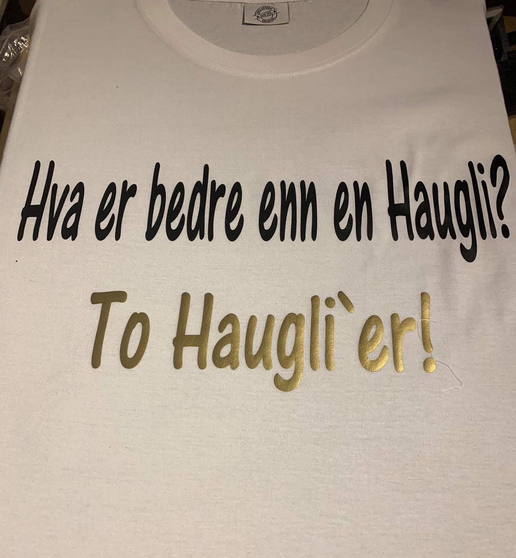 Hva er bedre enn en Haugli? To Haugli’er!